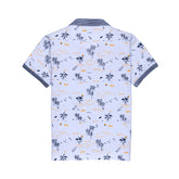 Kids Printed Polo T-shirt